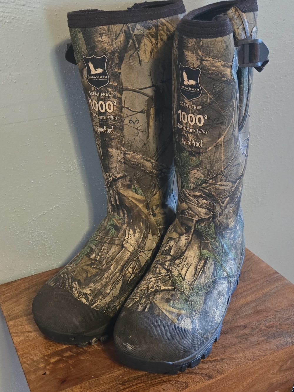 Field & Stream Men's Camo Hunting Boots - Brown/Green/Black